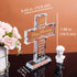 Happy 10 Years Anniversary Glass Cross Gift
